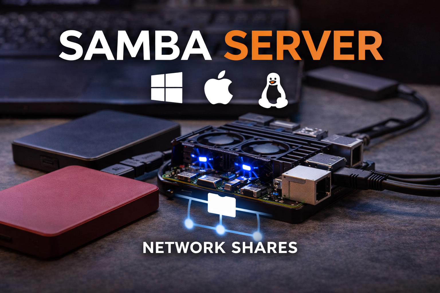 Samba Pi 4